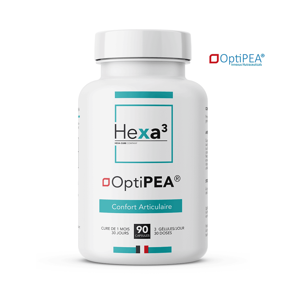 optipea gélules PEA palmitoyléthanolamide. agit sur le systeme endocannabinoïde. Alternative CBD